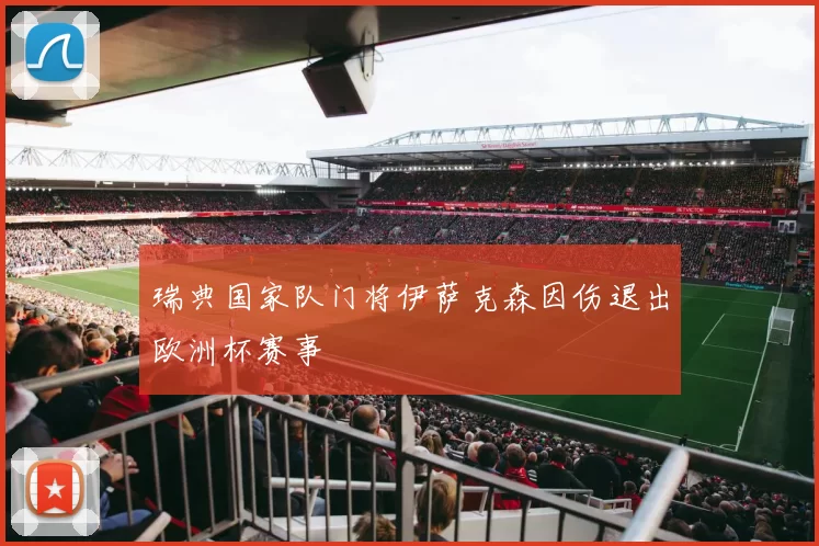 瑞典国家队门将伊萨克森因伤退出欧洲杯赛事